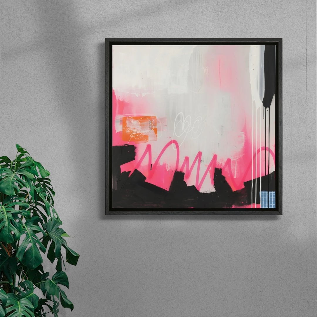 Mmm contemporary wall art print by Dom Russo - sold by DROOL