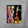 Nude And A Vase contemporary wall art print by Juan de la Rica - sold by DROOL