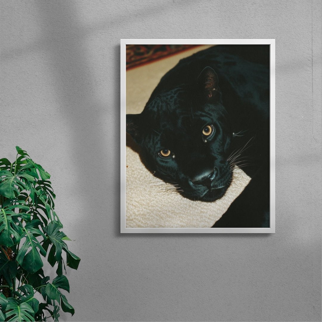 PROTECTOR contemporary wall art print by Ces XC - sold by DROOL