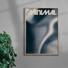 Minimal contemporary wall art print by Henry M. - sold by DROOL