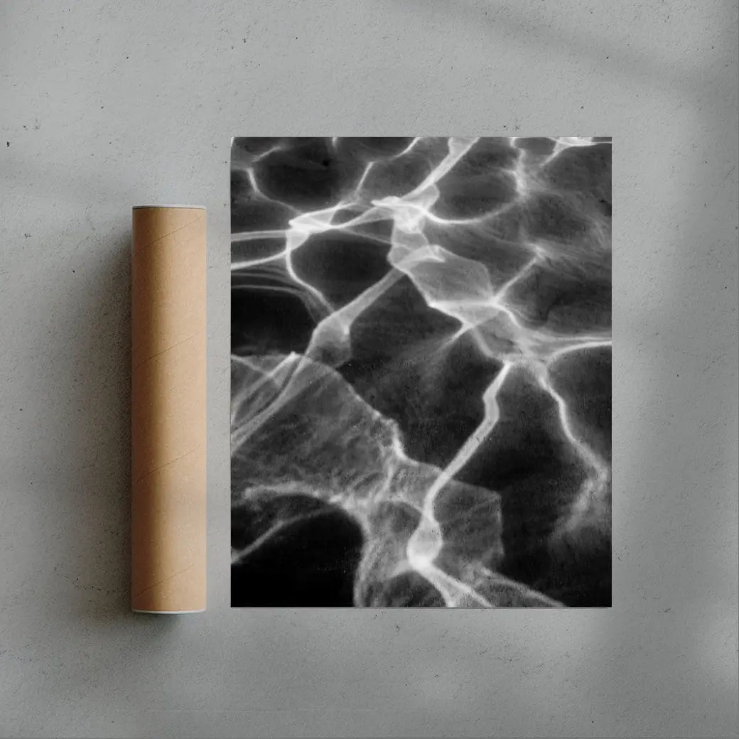 LIQUID contemporary wall art print by Korbinian Grad - sold by DROOL