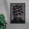 Thoughts contemporary wall art print by Meindl Taxer - sold by DROOL