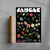 JANGLE contemporary wall art print by George Kempster - sold by DROOL