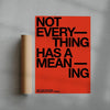 MEANING - UNFRAMED contemporary wall art print by Brad Mead - sold by DROOL