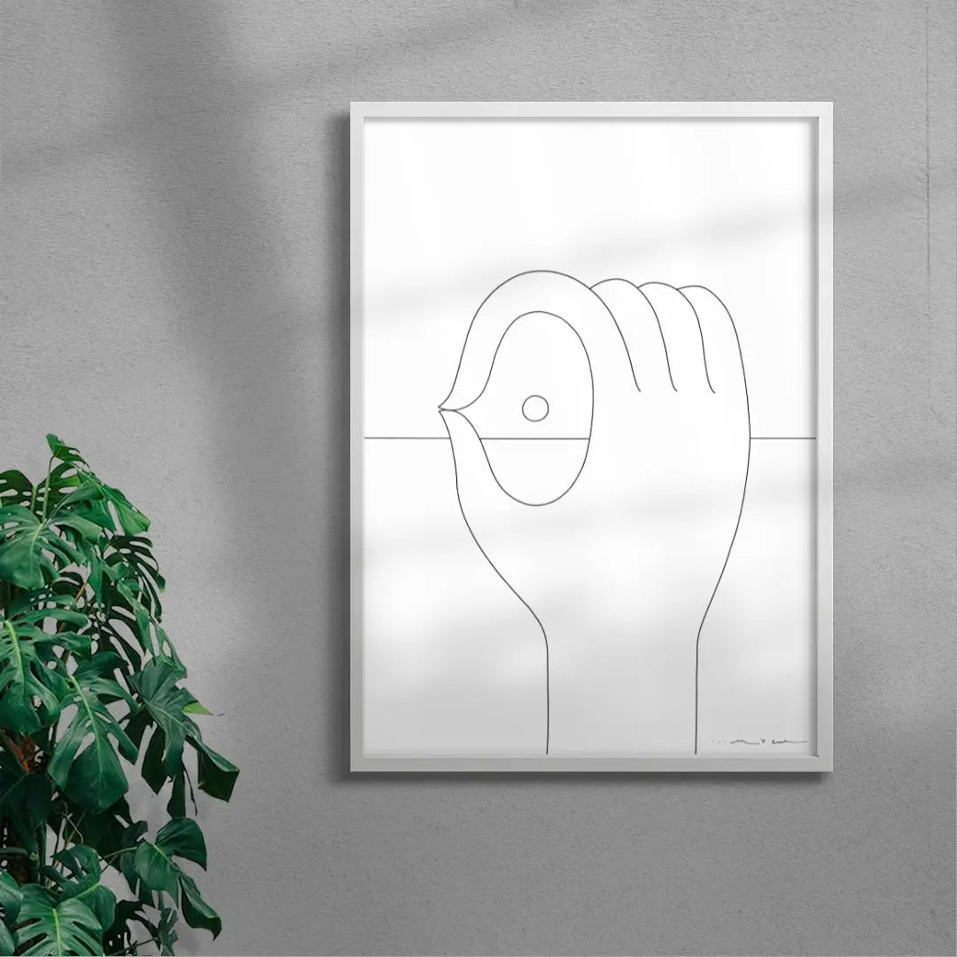 focus contemporary wall art print by CHIAKI KOBAYASHI - sold by DROOL