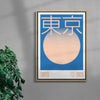 TOKYO contemporary wall art print by Matteus Faria - sold by DROOL