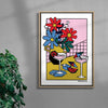 Apero contemporary wall art print by Paolinoshka - sold by DROOL