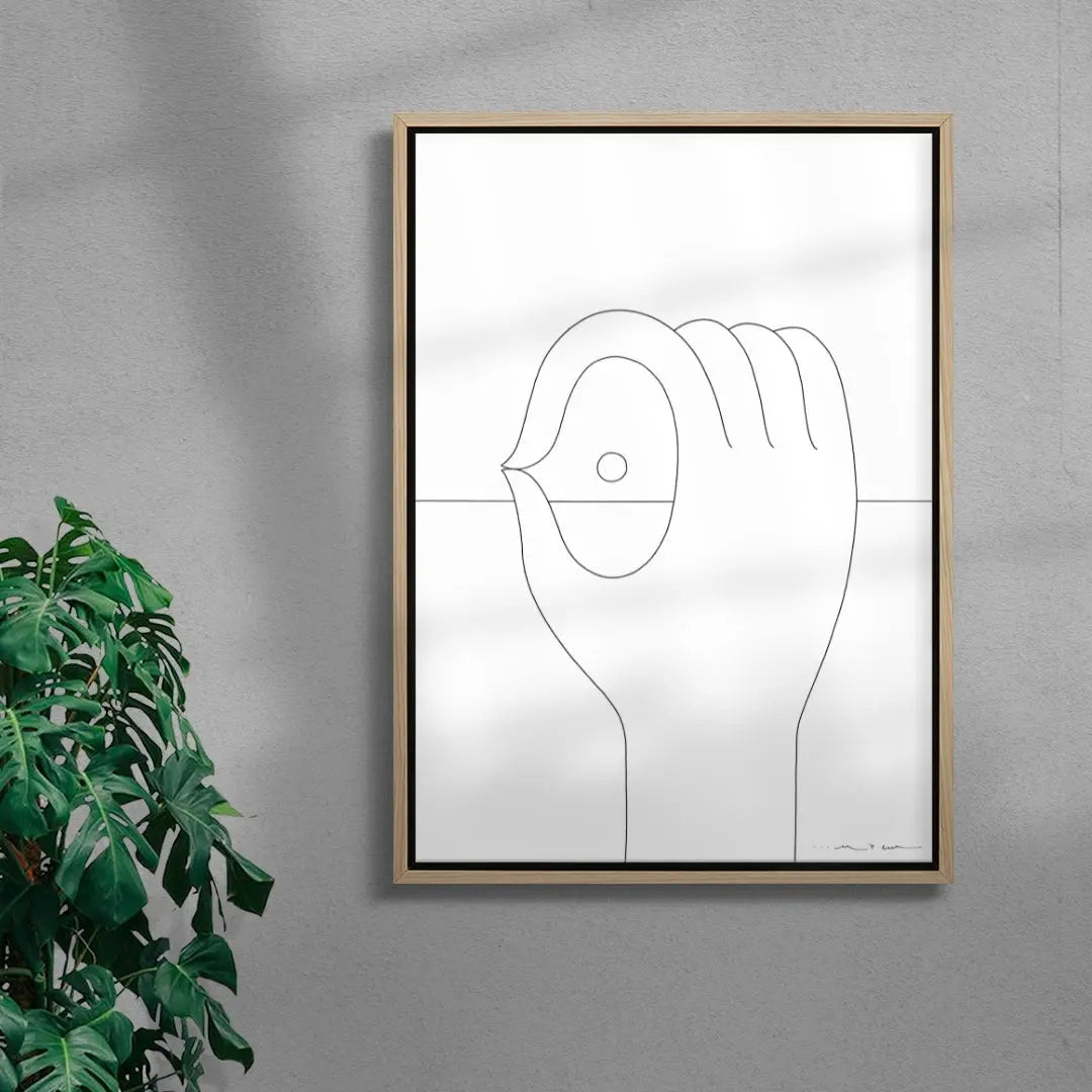 focus contemporary wall art print by CHIAKI KOBAYASHI - sold by DROOL
