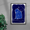 Inner Child contemporary wall art print by Henrik Delehag - sold by DROOL