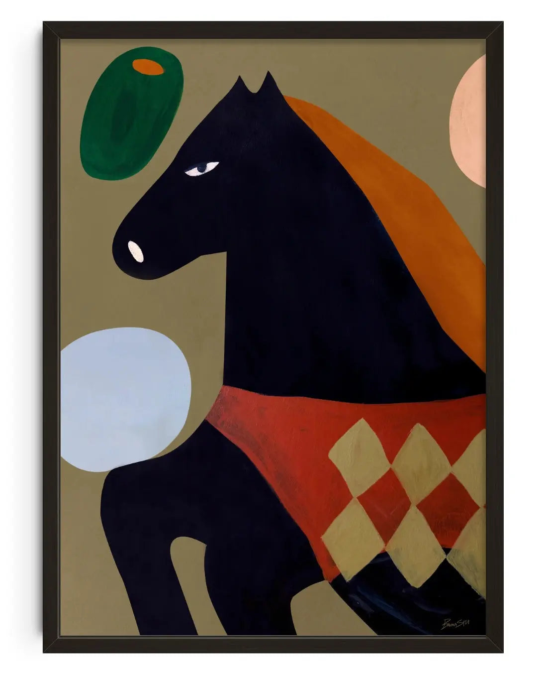 Mediterráneo contemporary art print by Banana Split - sold by DROOL