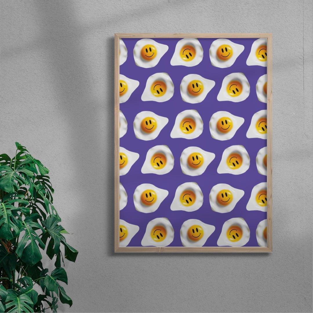 Breakfast contemporary wall art print by Ignorance1 - sold by DROOL