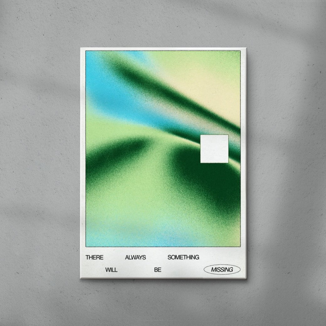 Missing contemporary wall art print by Coveposter - sold by DROOL