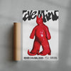 Idle Mind contemporary wall art print by River Cousin - sold by DROOL