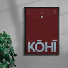Kōhī contemporary wall art print by Henry M. - sold by DROOL