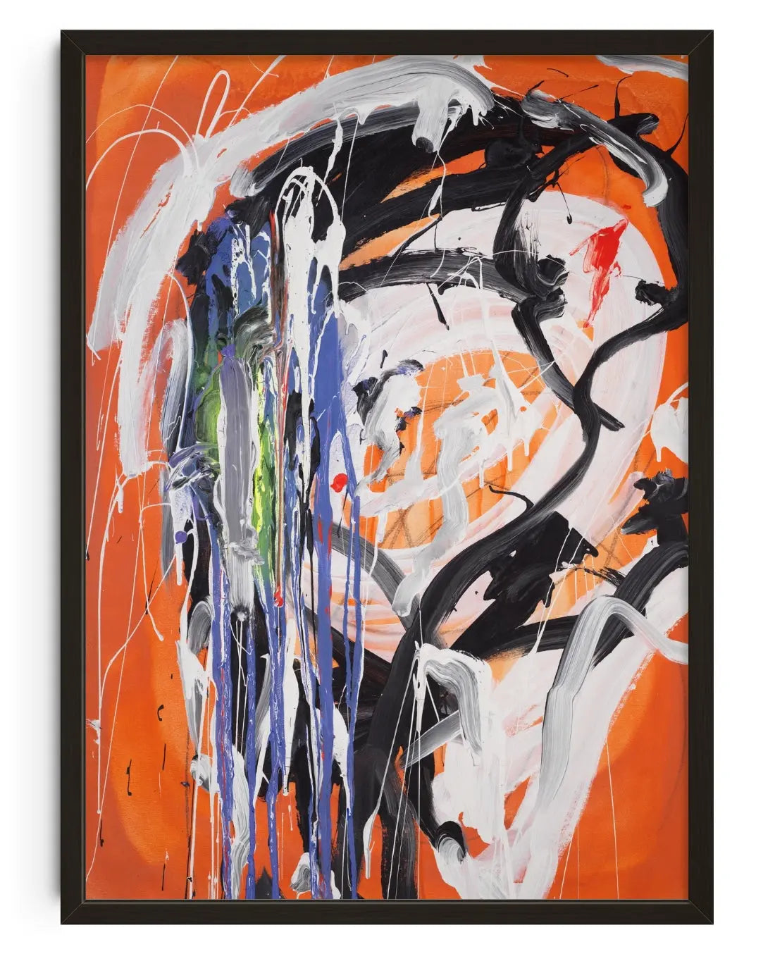 FINN SYNAPSE contemporary art print by Pink Morro - sold by DROOL