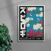 River Flow contemporary wall art print by George Kempster - sold by DROOL