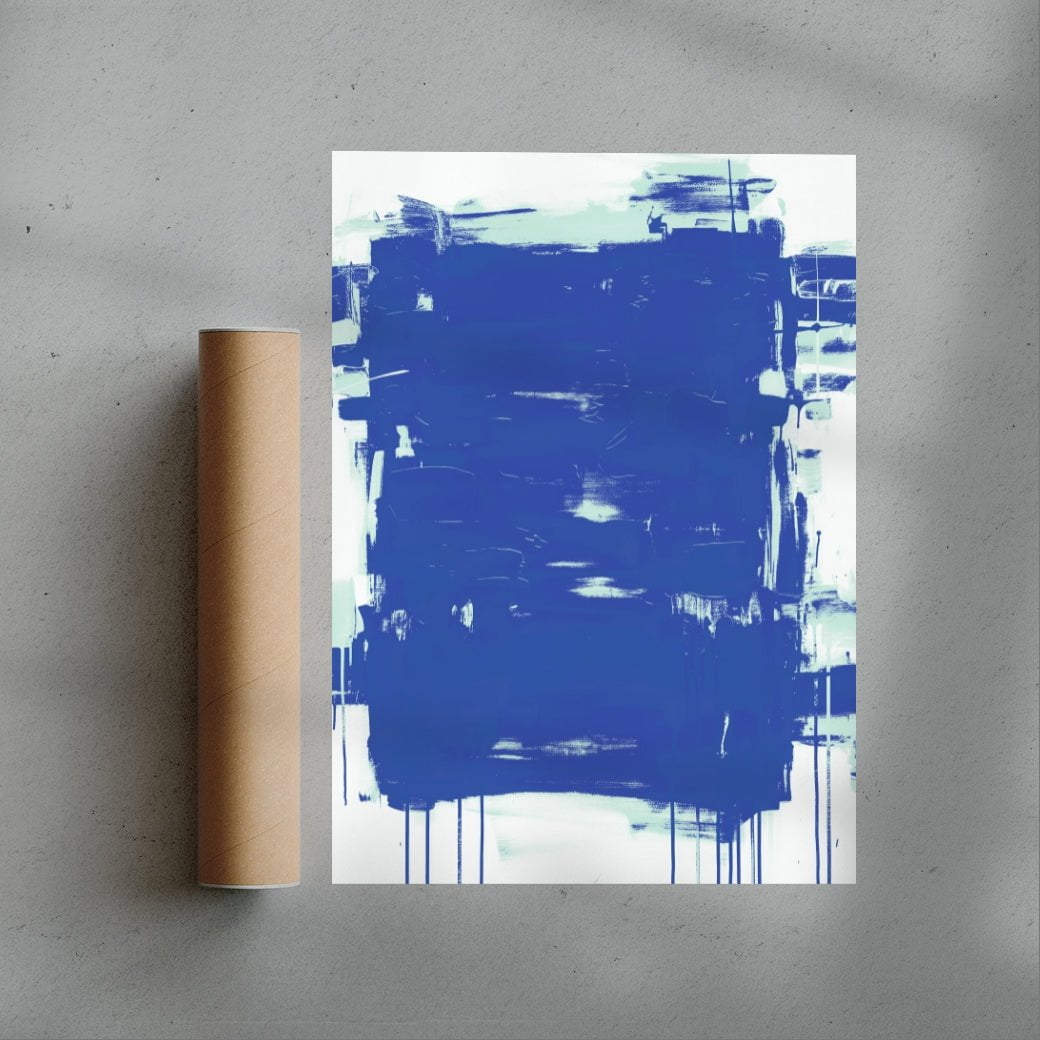 Block contemporary wall art print by Dom Russo - sold by DROOL
