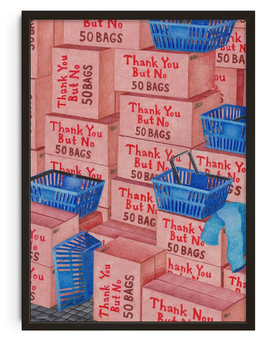 Gracias, pero el número 50 bolsas