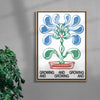 Growing contemporary wall art print by Alexander Khabbazi - sold by DROOL