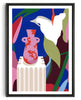 Bild in Galerie-Viewer laden, Lily Vase contemporary wall art print by Kim Van Vuuren - sold by DROOL