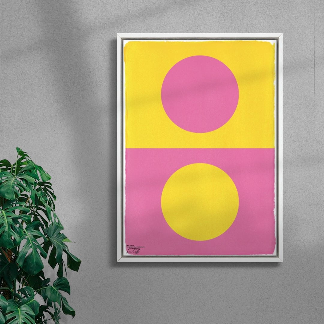 Balance contemporary wall art print by Linus Lohoff - sold by DROOL