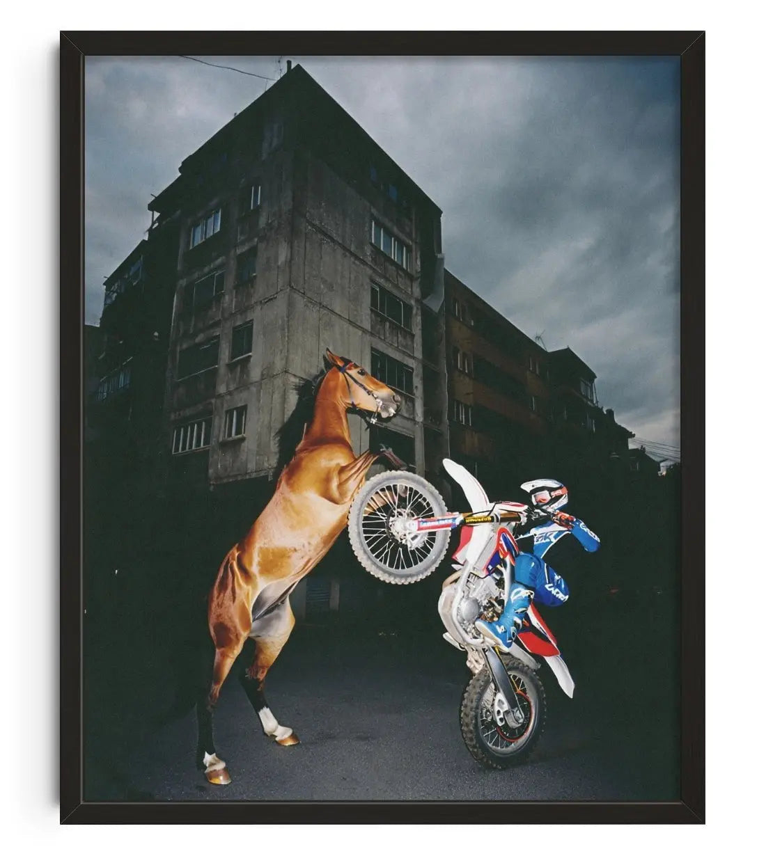 GANG contemporary wall art print by Ces XC - sold by DROOL