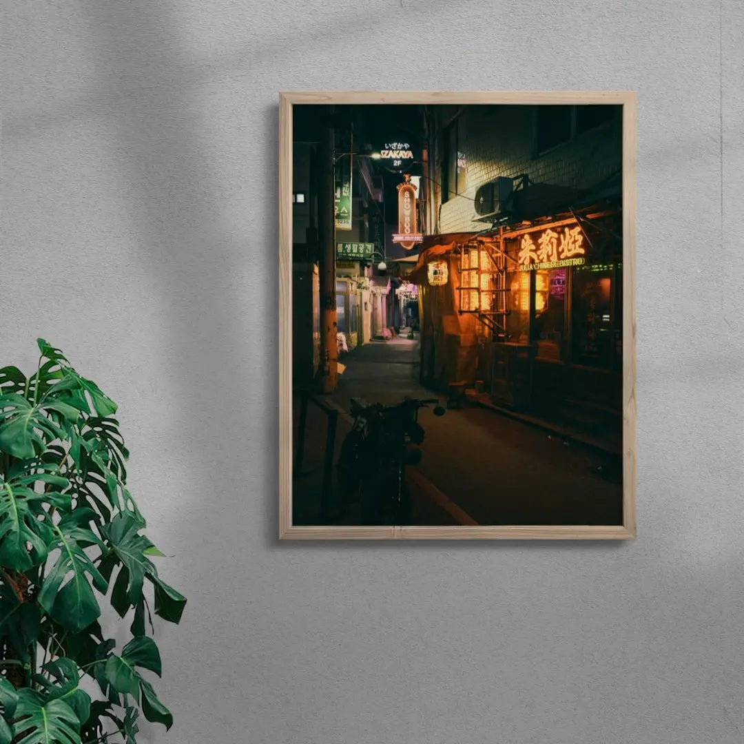 A Night Out contemporary wall art print by Tyler Glass - sold by DROOL