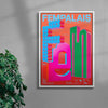 FemPalais - Festival of Women contemporary wall art print by Malena Kronschnabl - sold by DROOL