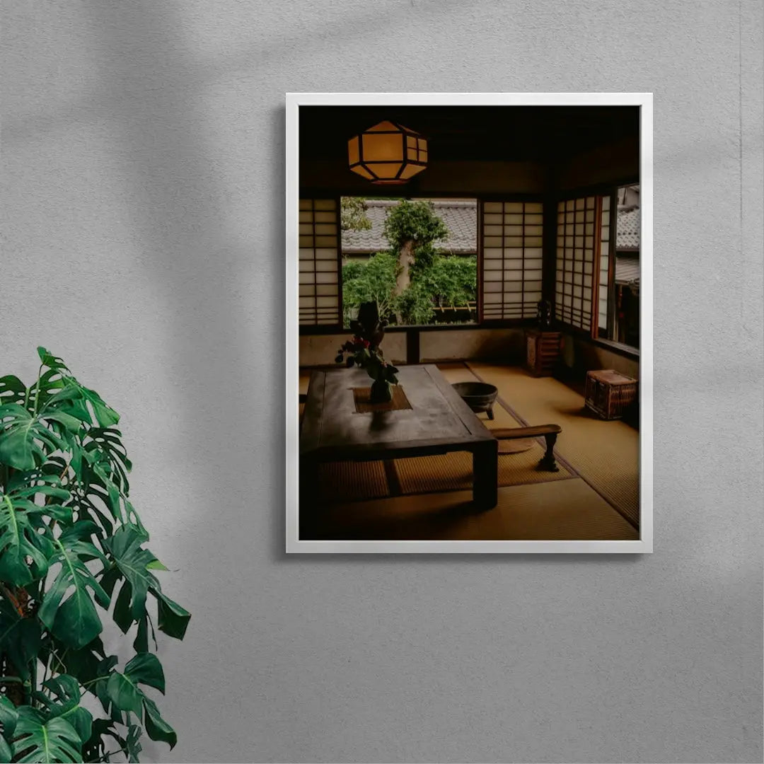 Tatami contemporary wall art print by Jacky Jiang - sold by DROOL