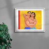 Le retour des amants de Rimini contemporary wall art print by Cépé - sold by DROOL
