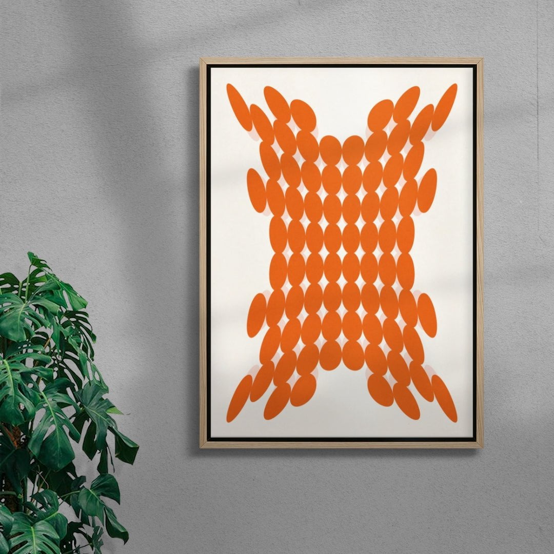 Web-Head 1 contemporary wall art print by Edan Strachan - sold by DROOL