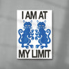 At my Limit contemporary wall art print by Alexander Khabbazi - sold by DROOL