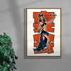 Fiesta contemporary wall art print by Othman Zougam - sold by DROOL