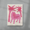 But I Do Believe In Death contemporary wall art print by Kwonny - sold by DROOL