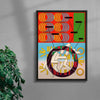 Space Track contemporary wall art print by Tristan Huschke - sold by DROOL