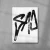 SAD contemporary wall art print by Sven Silk - sold by DROOL