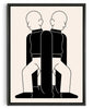 Bild in Galerie-Viewer laden, Twin Flames contemporary wall art print by Matto Jennings - sold by DROOL