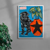 Staying Grounded contemporary wall art print by Caitlin Flood-Molyneux - sold by DROOL
