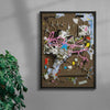 No Way I'm Stopping Now contemporary wall art print by Kitasavi - sold by DROOL