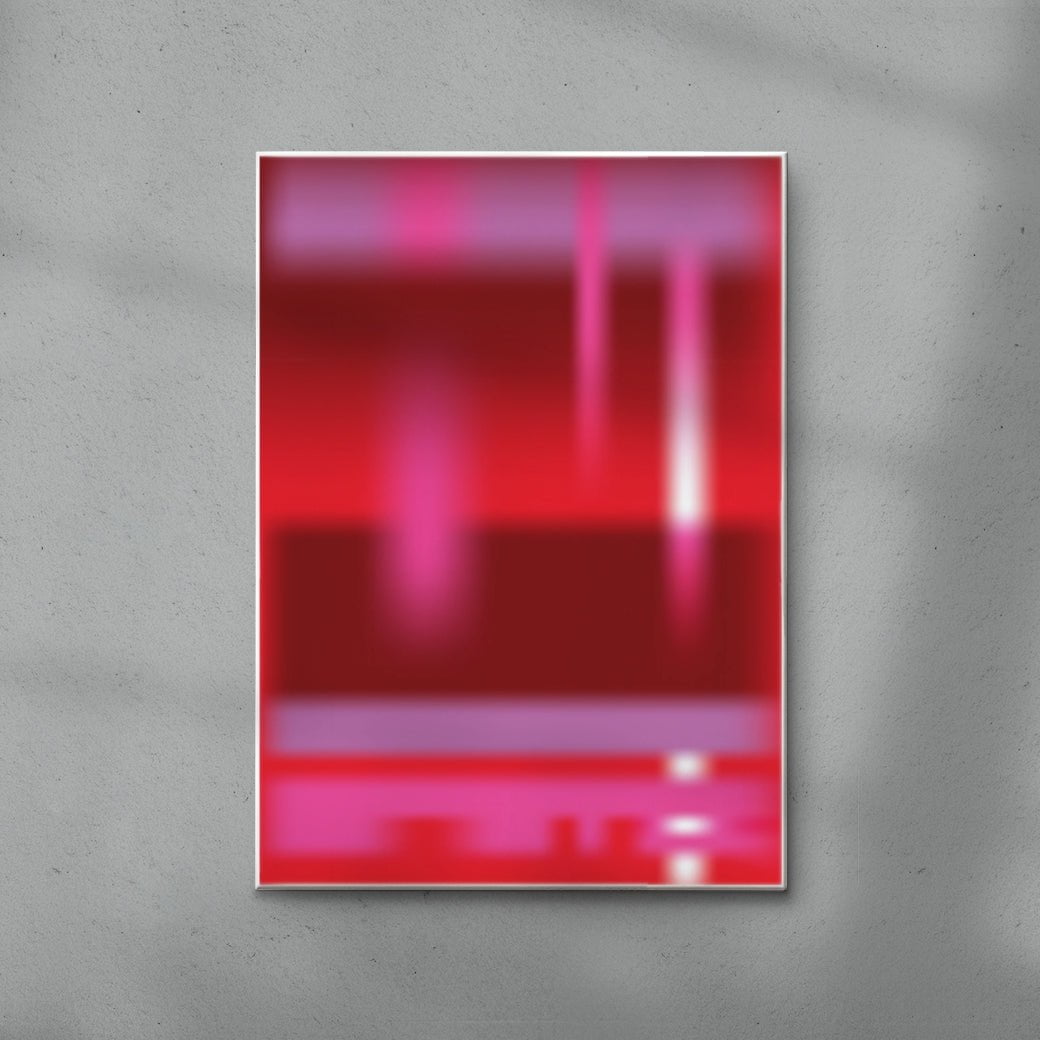 Quadraluv contemporary wall art print by Kim Van Vuuren - sold by DROOL