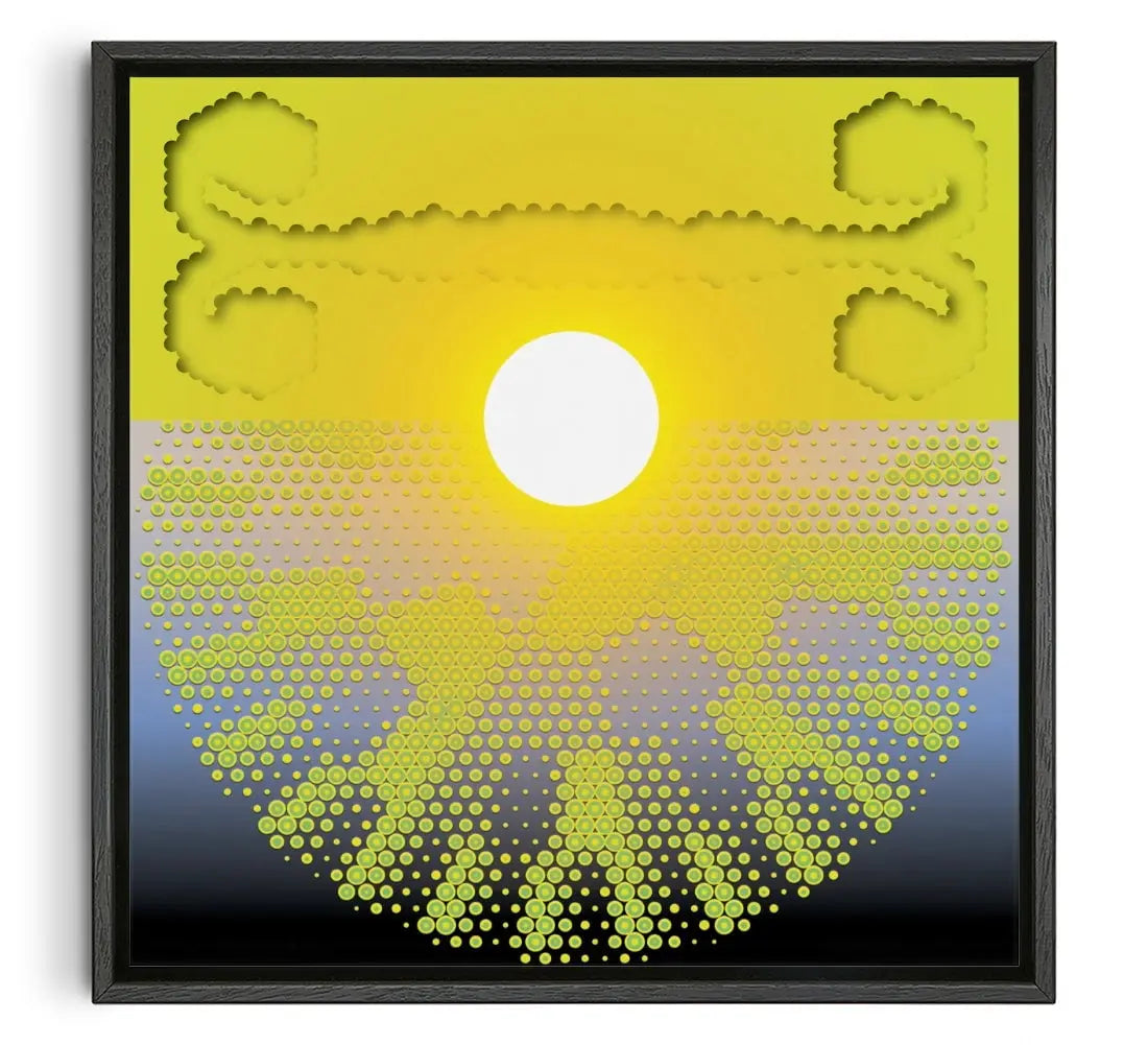Sacral contemporary wall art print by Klara Troost - sold by DROOL