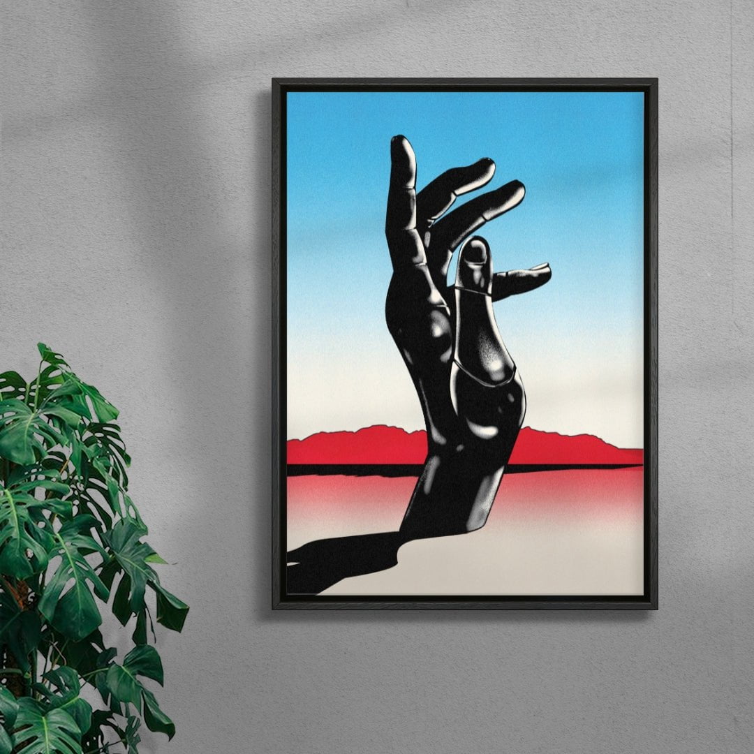Tatooine Hand Models Wanted contemporary wall art print by Will Da Costa - sold by DROOL