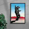Tatooine Hand Models Wanted contemporary wall art print by Will Da Costa - sold by DROOL