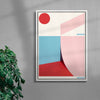 New Formalism I contemporary wall art print by Linus Lohoff - sold by DROOL