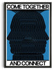 Cargar imagen en el visor de la galería, Connect contemporary wall art print by John Schulisch - sold by DROOL