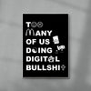 Too Many contemporary wall art print by Ignorance1 - sold by DROOL