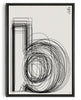 Cargar imagen en el visor de la galería, b contemporary wall art print by Brad Mead - sold by DROOL