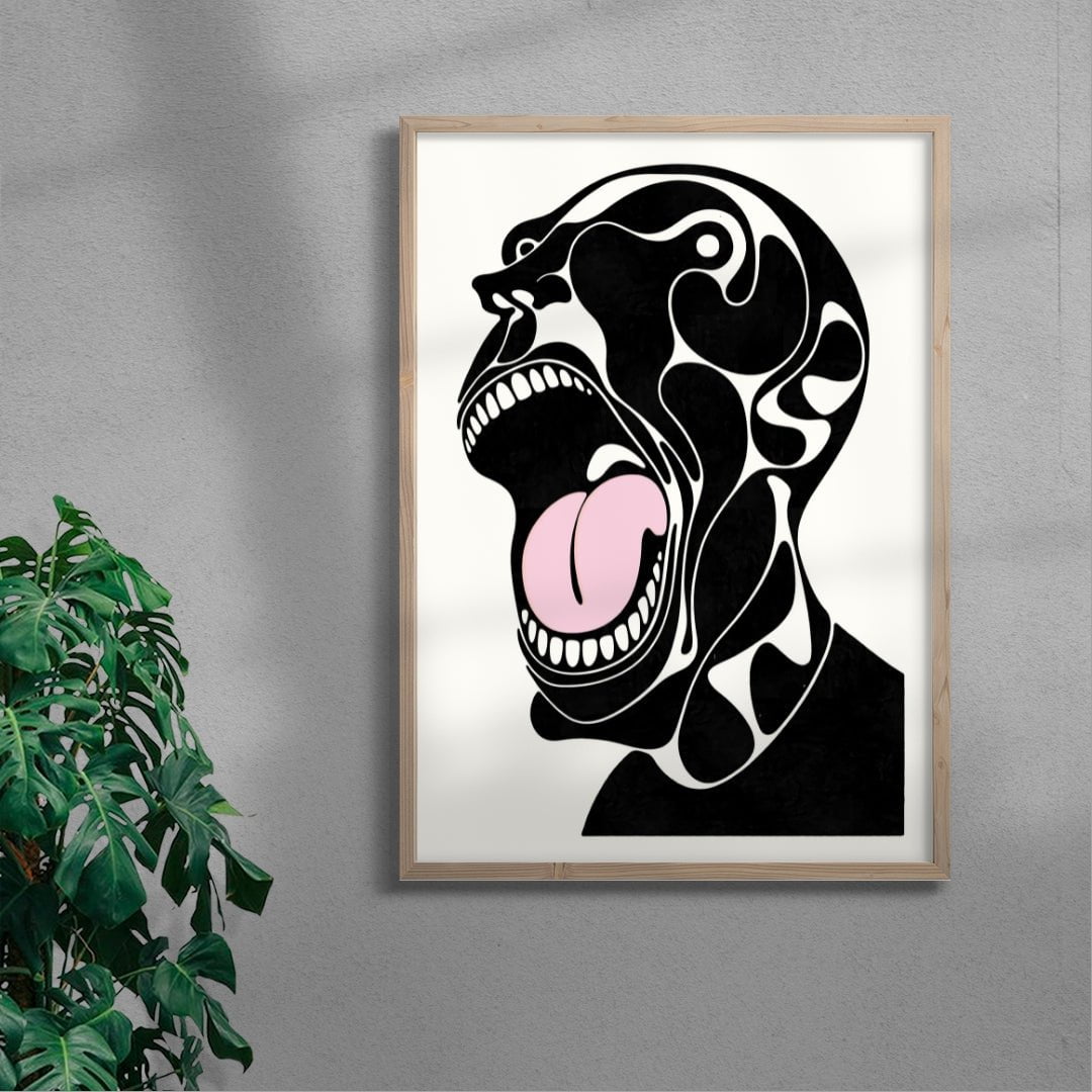 Brexit Apprentice contemporary wall art print by Henrik Delehag - sold by DROOL