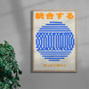 Integrate contemporary wall art print by Will Da Costa - sold by DROOL
