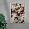 I Breathe What You Breathe contemporary wall art print by Kitasavi - sold by DROOL